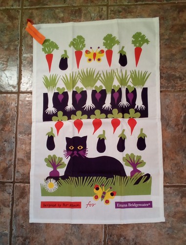 Emma bridgewater cat tea towel - emma,