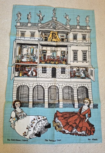 Vintage pat albeck tea - vintage, towel