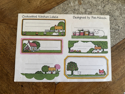 Cuckoobird kitchen labels - cuckoobird, by
