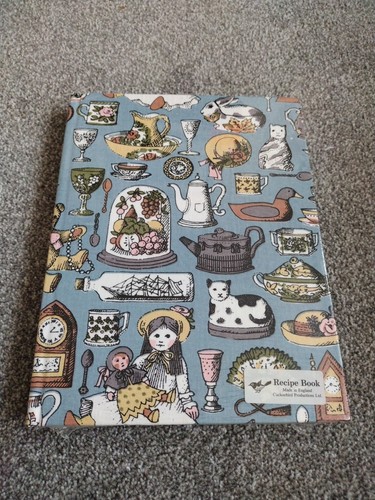 Vintage retro recipe book - vintage,